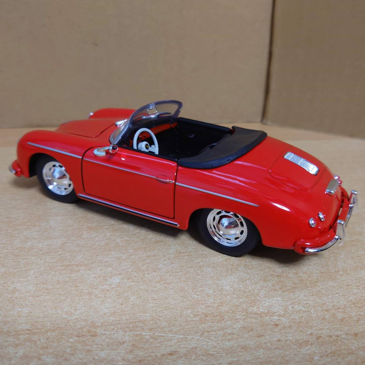 1/24 Porsche 356A Speedster convertible red WELLY made die-cast made minicar 