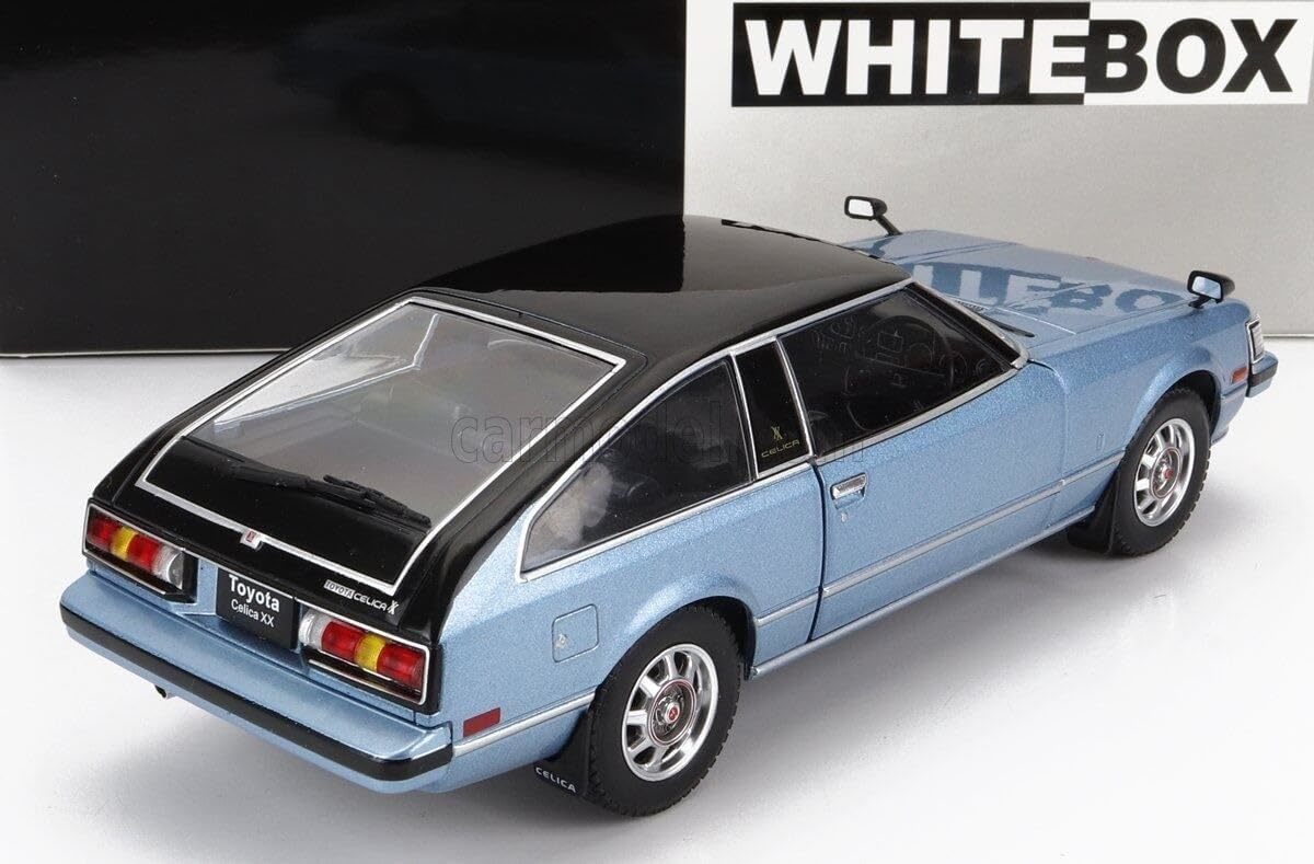 1/24 Toyota Celica CELICA XX coupe 1978 light blue WHITEBOX made die-cast made minicar 