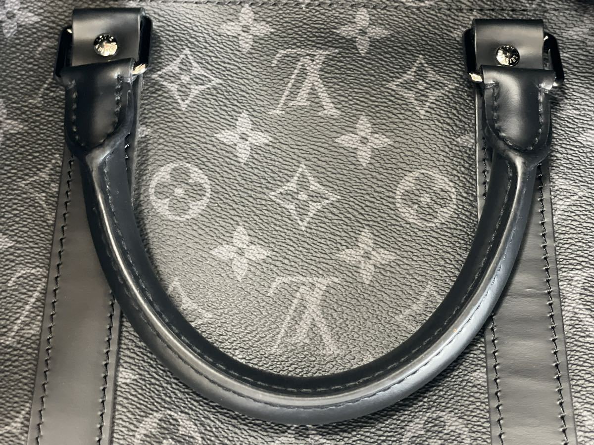 ルイヴィトン LOUIS VUITTON キーポル　バンドリエール　55 M40605 モノグラム・エクリプス ボストンバッグ メンズ 中古　美品！格安！_画像3