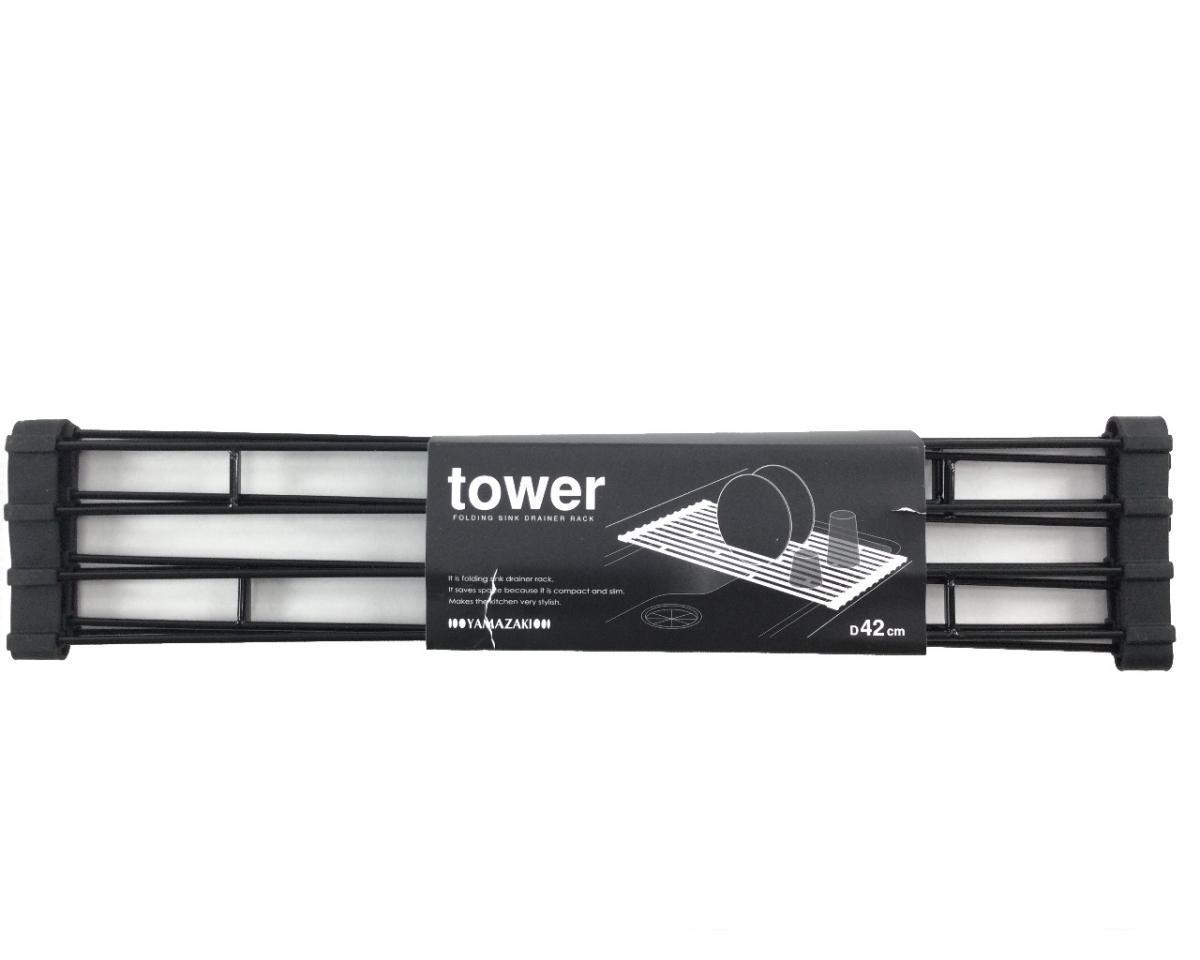  складной осушитель подставка TOWER tower S размер ширина 26 глубина 42cm черный 