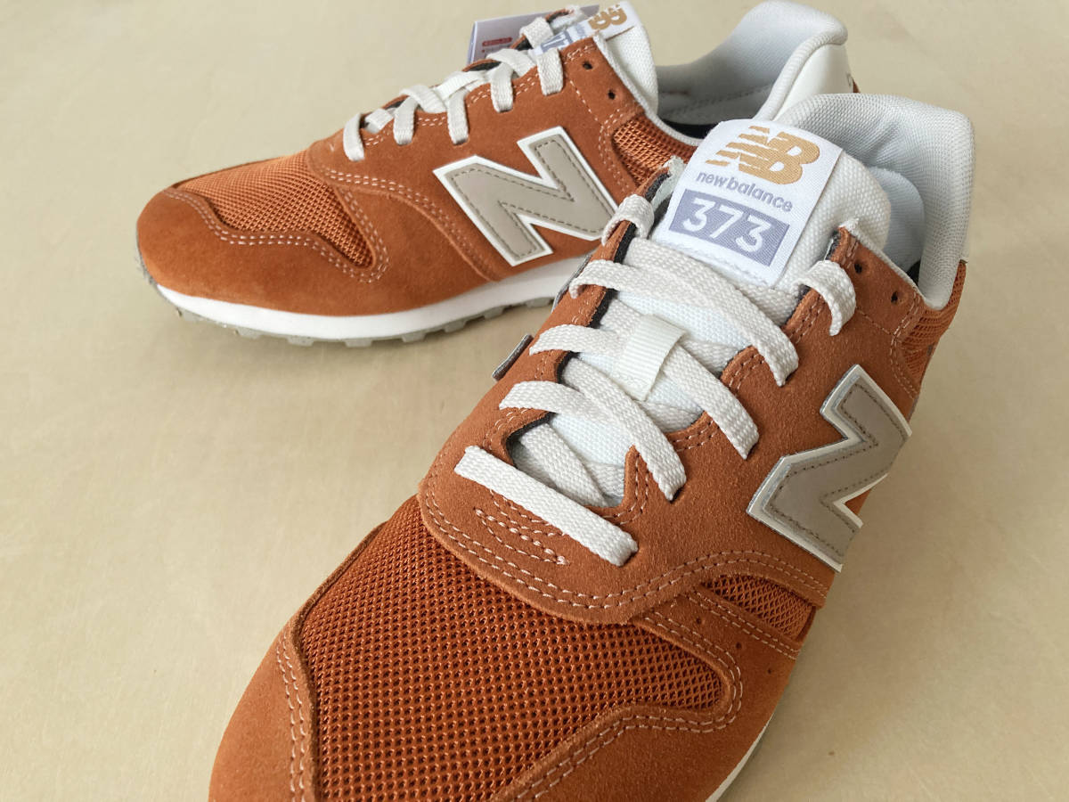 【定番 373】 26cm オレンジ ニューバランス NEW BALANCE ML373QH2 ORANGE US8/26cm スニーカー_画像2