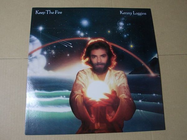P2764　即決　LPレコード　ケニー・ロギンズ『キープ・ザ・ファイア』　国内盤_画像1