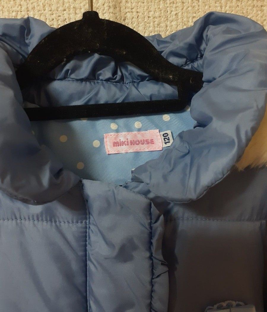 ミキハウス　リーナちゃん　中綿コート　ジャンパー　120cm
