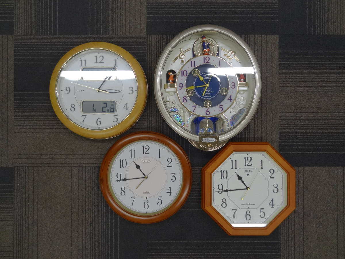必見】 電波時計 4点 まとめ CASIO カシオ SEIKO セイコー 必見】 電波時計 4点 まとめ CASIO カシオ SEIKO セイコー