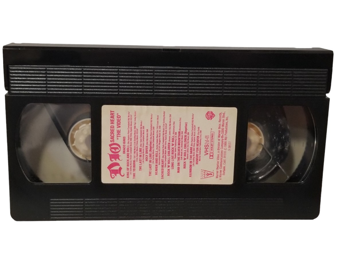 VHSビデオ ディオ/DIO Sacred Heart The Video 86年ライヴの画像4