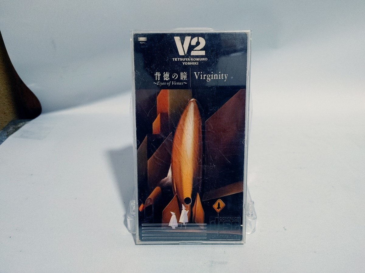 8cmCD 背徳の瞳～Eyes of Venus～ V2 小室哲哉（TMN) Yoshiki (X Japan) _画像1