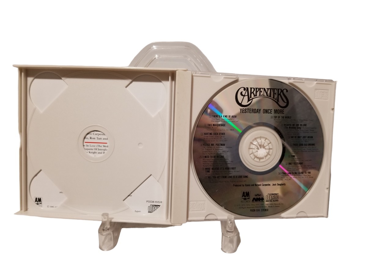 中古CD Carpenters カーペンターズ Yesterday Once More イエスタデイ・ワンス・モア 2枚組 ベスト 輸入盤_画像4