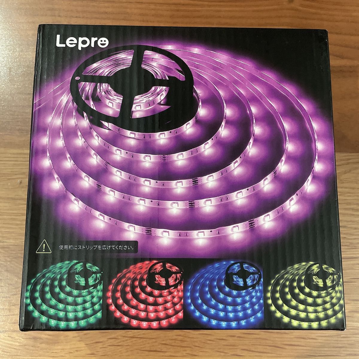 Lepro LEDテープライト 防水 RGB 5m 150連 SMD5050 DIY マルチカラー