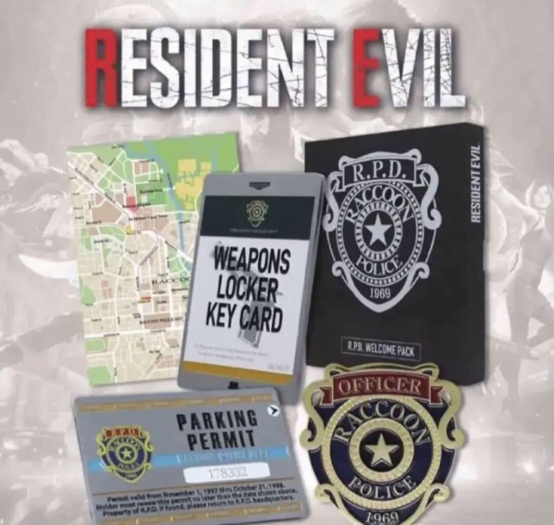 希少世界2019限定RPD ウェルカムパック新品未開封バイオハザードre2警察署 resident evil 公式 限定_画像1