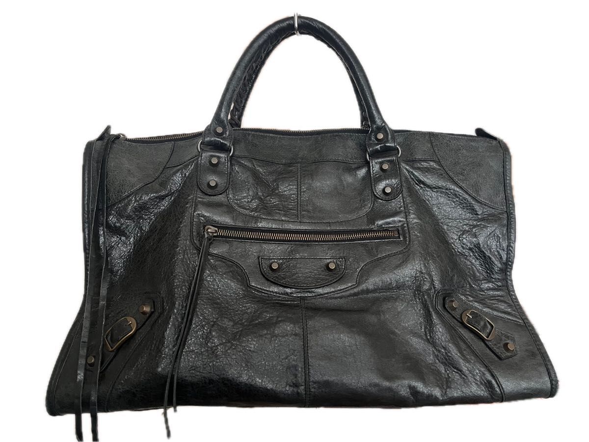 BALENCIAGA エディターズバッグ レザー ブラック|Yahoo!フリマ BALENCIAGA エディターズバッグ レザー ブラック|Yahoo!フリマ