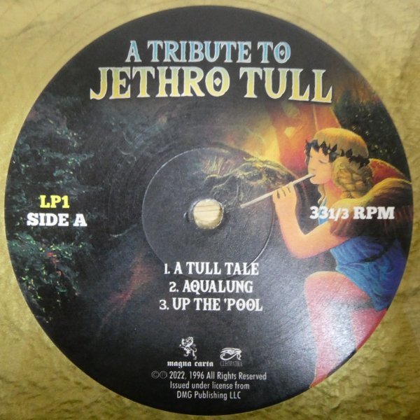 LP4053☆2枚組/ゴールド盤/US/Cleopatra「A Tribute To Jethro Tull」ジェスロ・タル_画像5