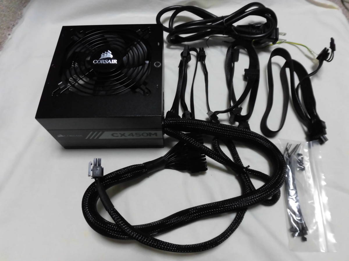 Used Atx Power Supply Corsair Cx450m 80plus Bronze Certification Cp Jp Real Yahoo Auction Salling Used Atx Power Supply Corsair Cx450m 80plus Bronze Certification Cp Jp Real Yahoo Auction Salling