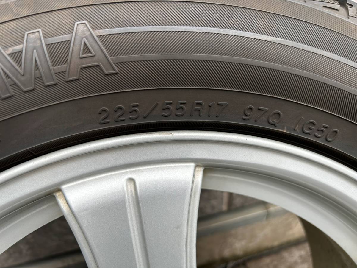 ■ 売り切り商品！ GRASS TX ホイール トヨタ ヴェルファイア 等 17インチホイール スタッドレスタイヤセット 17×7J　225/55R17_画像6