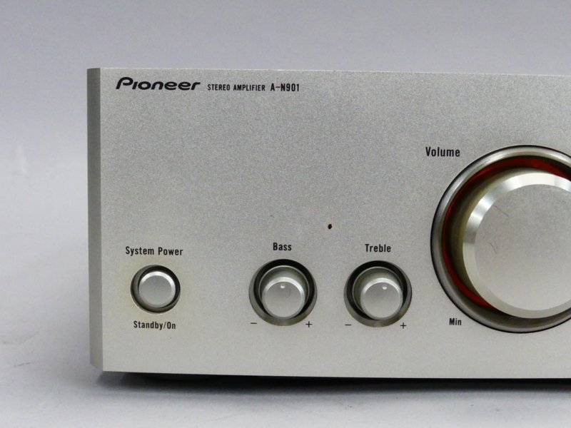 q654 パイオニア Pioneer A-N901 プリメイン アンプ オーディオ 音出し確認済_画像2