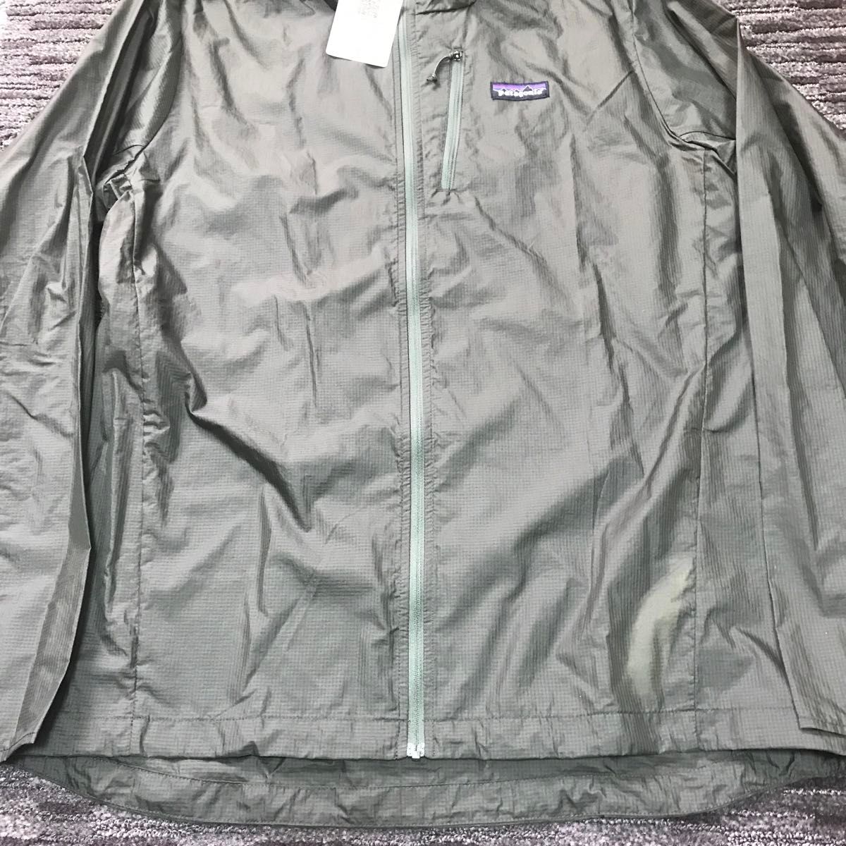 パタゴニア フーディニ ジャケットPatagonia HOUDINI JACKET 希少sizeＬ　未使用タグ付き！！ カーキ