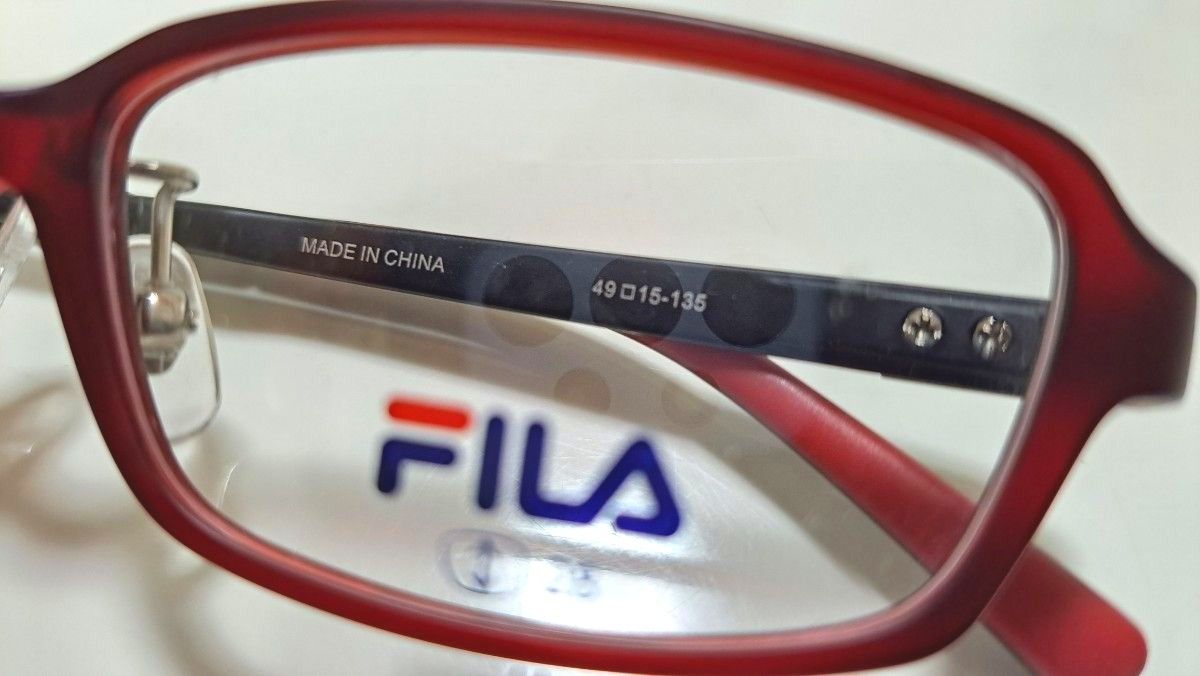 【SALE NO.22】FILA メガネ 超軽量 フレックス樹脂 フレーム フィラ