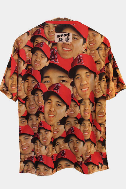 大谷翔平選手 顔だらけTシャツ XL 米国輸入正規品 未使用