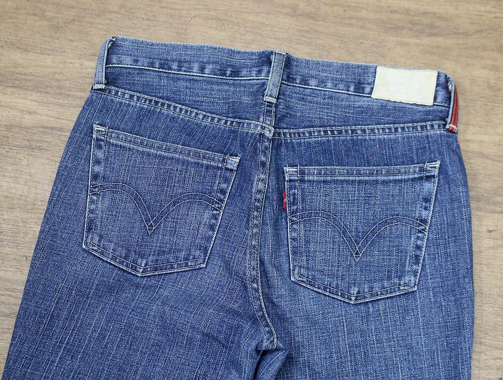 LEVI’S リーバイス レッドループ 517 フレアデニムパンツ 00s ブーツカット ベルボトム RG517-29 W30 1020907_画像4