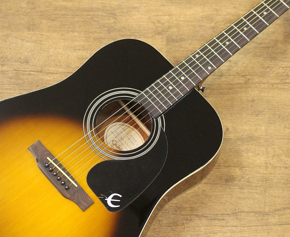 エピフォン Epiphone Songmaker アコースティックギター DR-100 VS ヴィンテージサンバースト アコギ 楽器 ソフトケース付 2032060