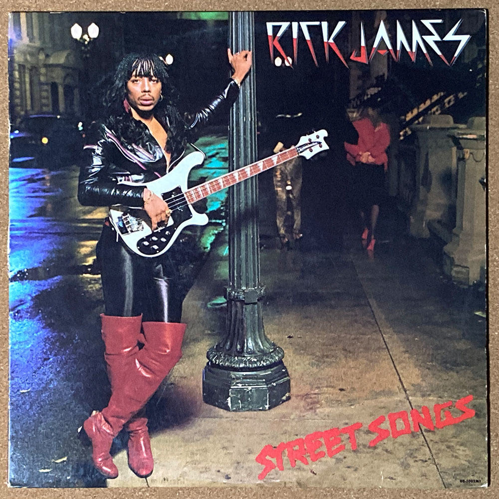 【試聴あり FUNK SOUL LP】RICK JAMES / STREET SONGS / 1枚組LP / 1981 US盤 / レコード / MASTERED BY ALLEN ZENTZ L.A. CALIF刻印_画像1