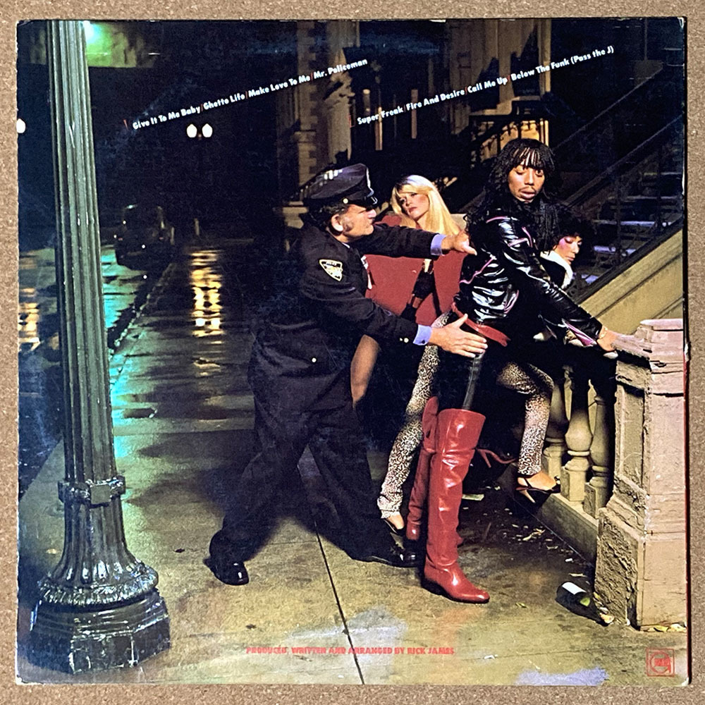 【試聴あり FUNK SOUL LP】RICK JAMES / STREET SONGS / 1枚組LP / 1981 US盤 / レコード / MASTERED BY ALLEN ZENTZ L.A. CALIF刻印_画像2