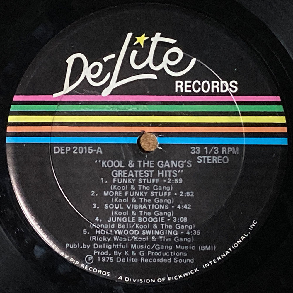 【試聴あり FUNK SOUL LP】KOOL & THE GANG / Greatest Hits! / 1枚組LP / 1975 US盤 / レコード_画像3