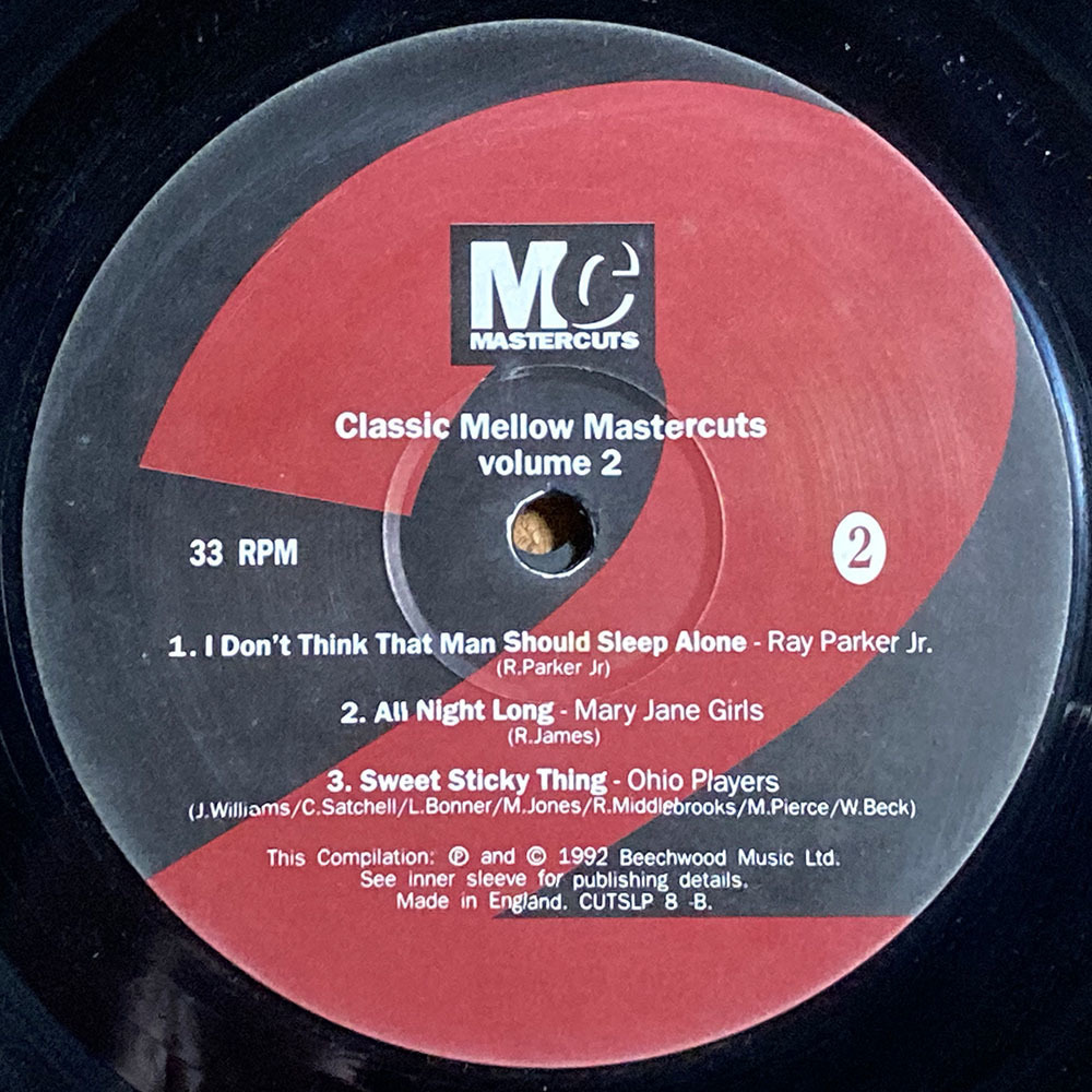 【試聴あり SOUL FUNK LP】Classic Melloe Mastercuts volume 2 / 2枚組LP / 1992 England盤 / レコード / ALL NIGHT LONG_画像4