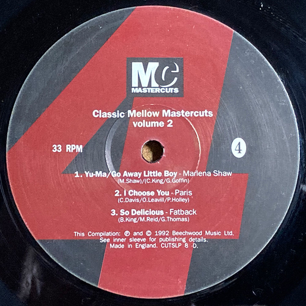 【試聴あり SOUL FUNK LP】Classic Melloe Mastercuts volume 2 / 2枚組LP / 1992 England盤 / レコード / ALL NIGHT LONG_画像6