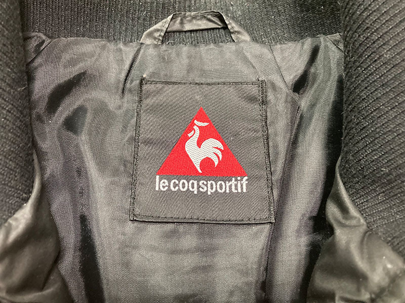 le coq sportif ルコック ジップアップ キルティング 中綿 ジャケット メンズ O ワンポイントロゴ刺繍 ブルゾン ラグランスリーブ_画像3