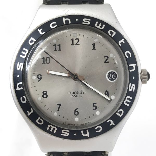 Swatch スウォッチ IRONY アイロニー 腕時計 クオーツ コレクション コレクター おしゃれ カレンダー アナログ 格好良い シンプル 軽量_画像1