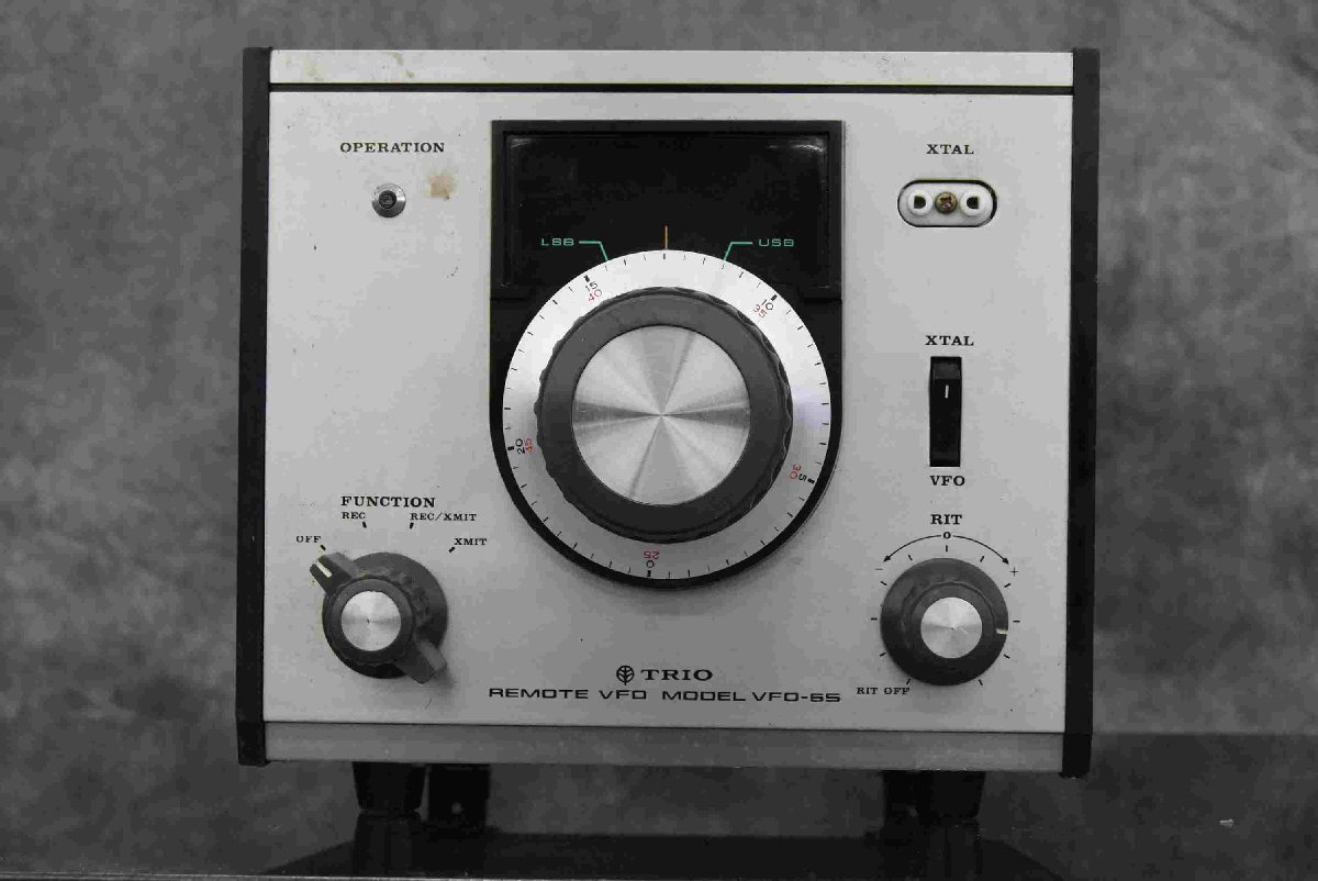 F☆TRIO トリオ REMOTE VFO MODEL VFO-55 ☆現状品☆_画像2