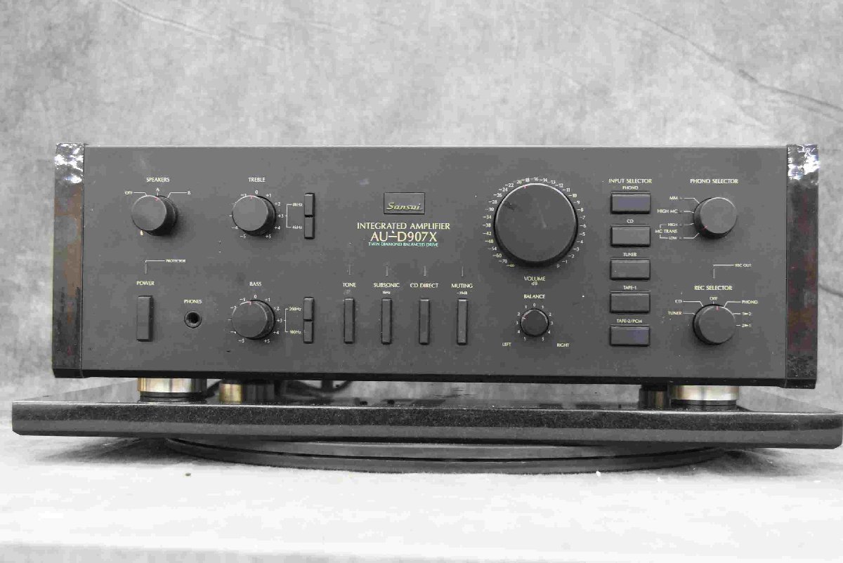 F☆SANSUI/サンスイ プリメインアンプ AU-D907X ☆中古☆_画像2