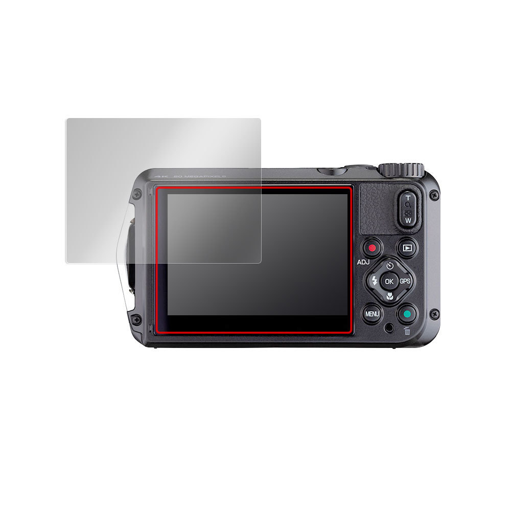 RICOH WG-7 WG-6 G900 保護 フィルム OverLay Eye Protector for リコー コンパクトカメラ WG7 WG6 G900 目にやさしい ブルーライトカット_画像3