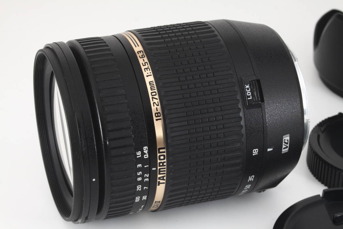 ★新品級★ TAMRON 18-270mm F3.5-6.3 Di II VC B003 CANON用 ★完動品★ キャノン #255の画像1