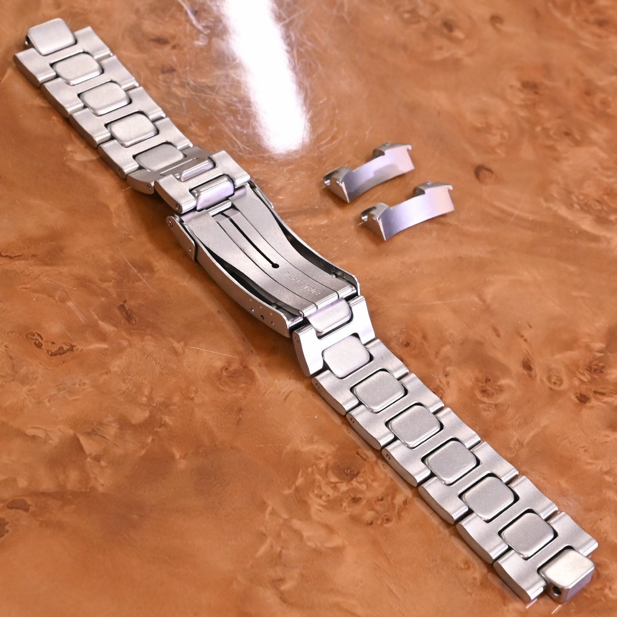 本物 新品 SINN 純正品 エクステンション ステンレス ブレスレット 20mm幅 腕時計 ウォッチ ベルト SSブレス メタルブレスレット ジン_画像4