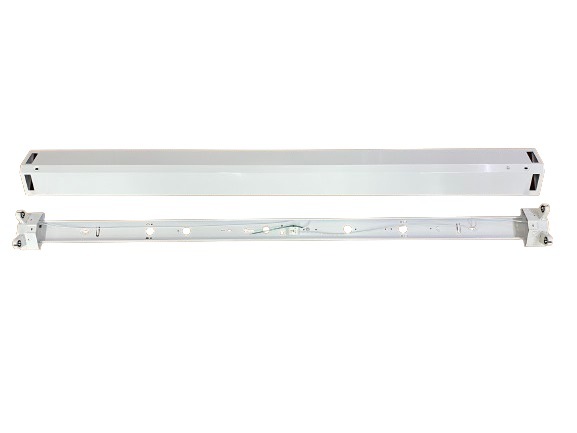 逆富士型　LED蛍光灯用台座（ベース）（照明器具）　120cm　40Wタイプ　2灯用 PSE適合_画像2