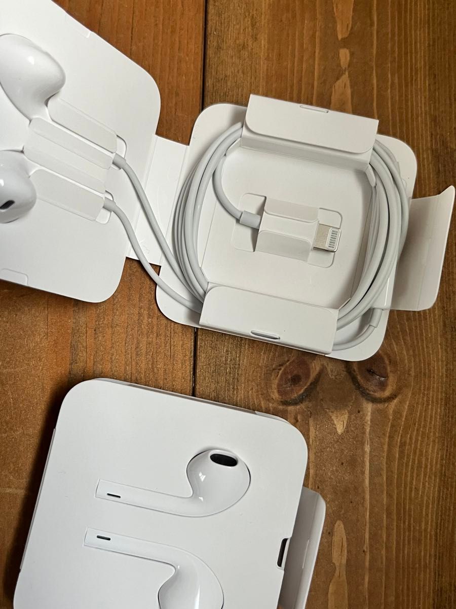 Apple 純正 イヤホン EarPods with Lightning ライトニング　iPhone 付属品　新品未使用