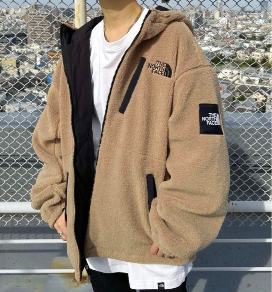 新品 M 23AW ノースフェイス ホワイトレーベル RIMO RVS FLEECE 新品 M 23AW ノースフェイス ホワイトレーベル RIMO RVS FLEECE
