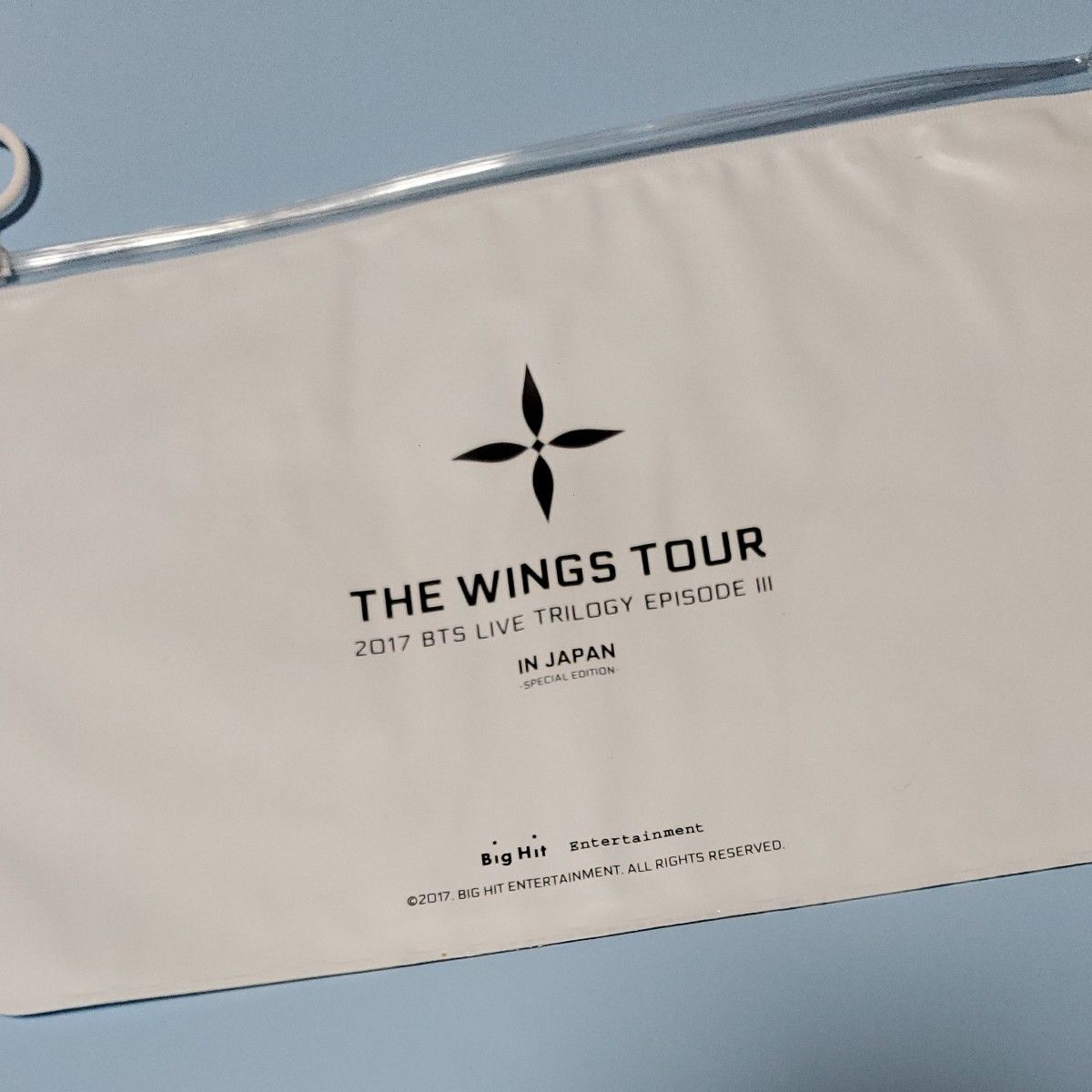 BTS 公式　テテ　テヒョン　V  シュガ　ユンギ　ナム　WINGSTOUR  新品未使用　ポーチ 