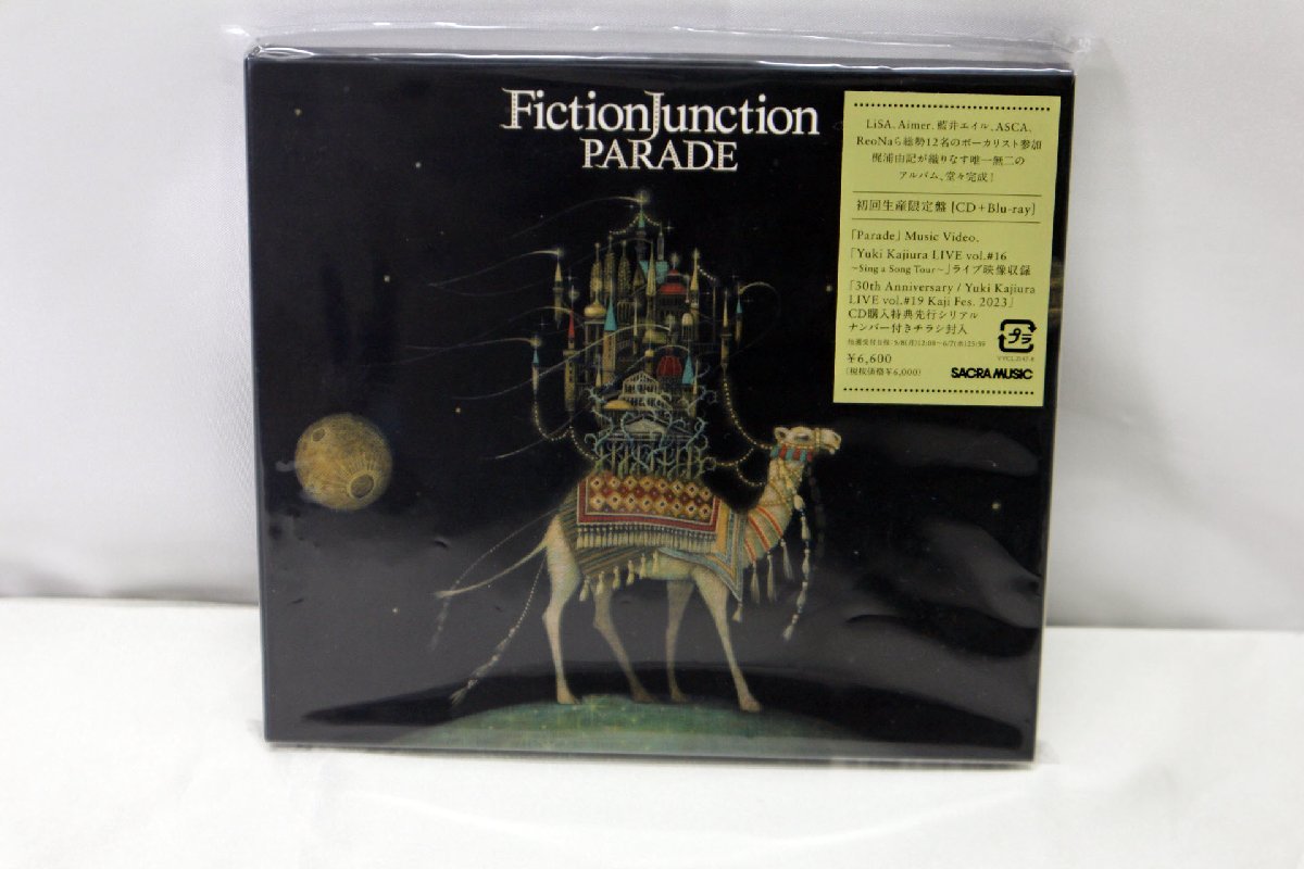 ■中古品■SCARAMUSIC　CD+BD　FictionJunction PARADE (初回生産限定盤)　梶浦由記　VVCL2147-8（11623121020020WY）_※キズ・スレあり
