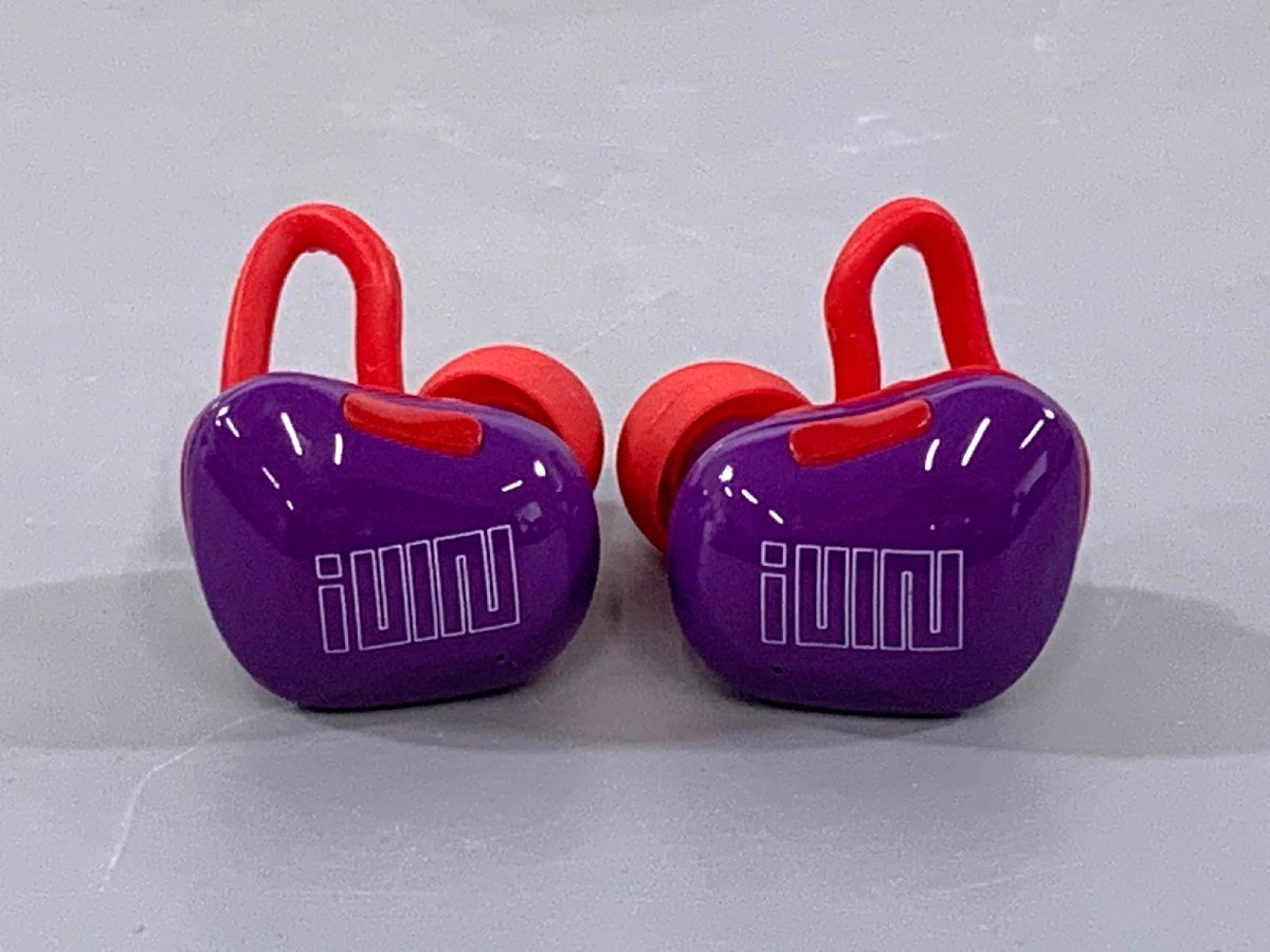 ＜中古品＞ワイヤレスイヤホン (G)I-DLE TRUE WIRELESS STEREO EARPHONES NT01(G)I-DLE 限定トレカ付き（12523120419300IK）_画像2