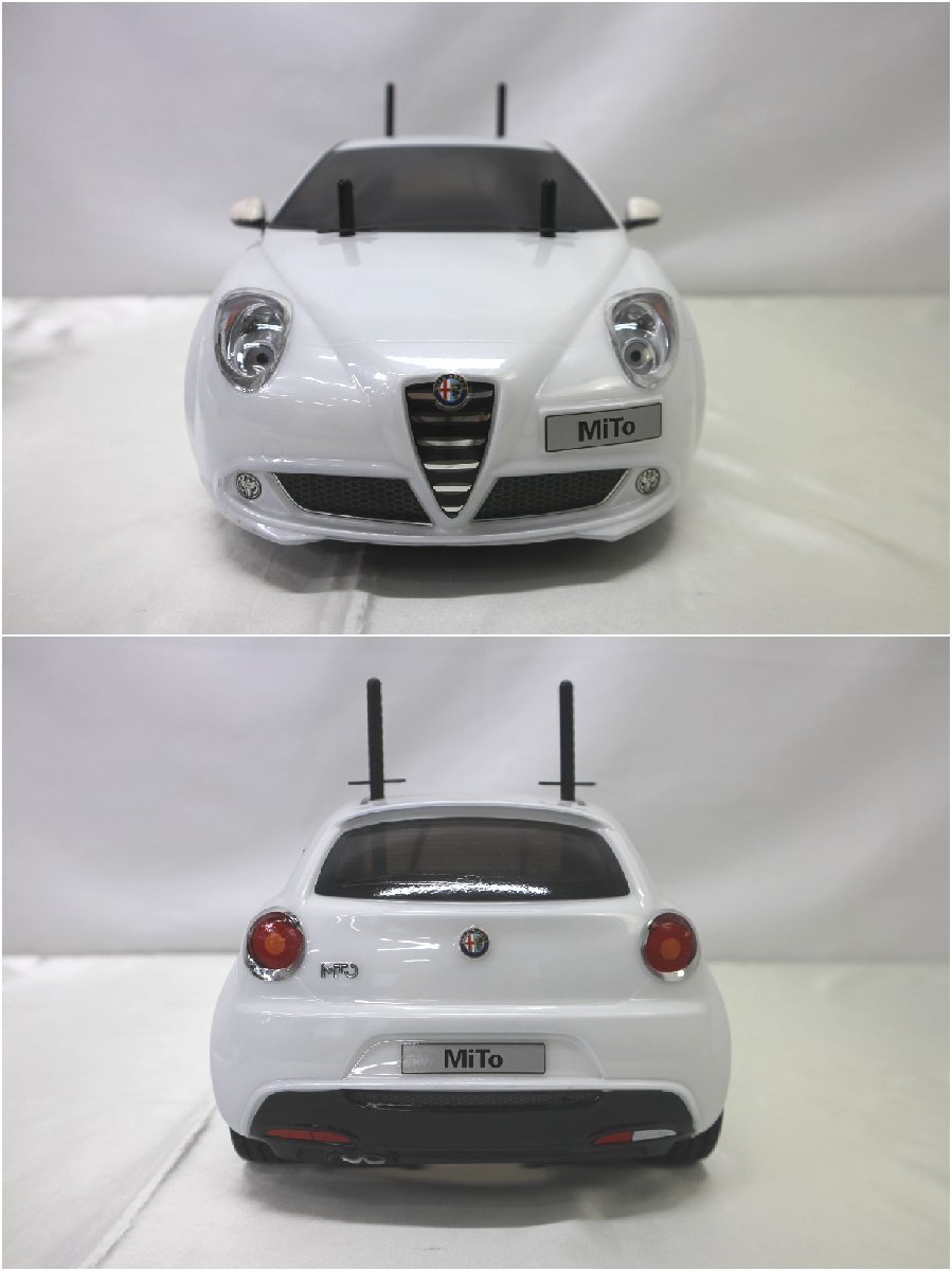 ＜中古品＞※詳細不明　ラジコン RCカー　アルファロメオ MiTo　Alfa Romeo（60423120219171SM）_画像4