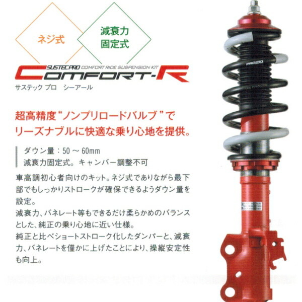 TANABEサステックプロCR車高調整キット L33ティアナXE 14/2～18/8_画像2