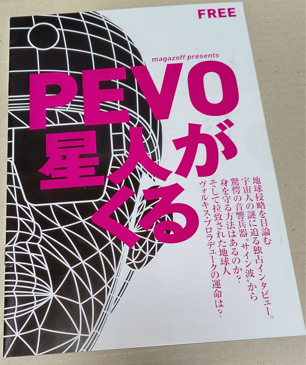 Gazio　平沢進　核P-MODEL　PEVO　マガゾフ　冊子　缶バッジ　チラシ_画像1