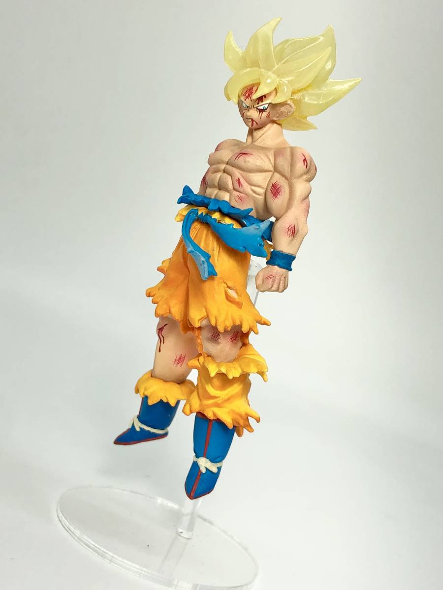 リペイント 改造 浮いてる盤 DG 悟空 クリア フィギュア HG ドラカプ Dragon Ball figure 一番くじ ラストワン C フリーザ戦 ベジータ smsp_画像1