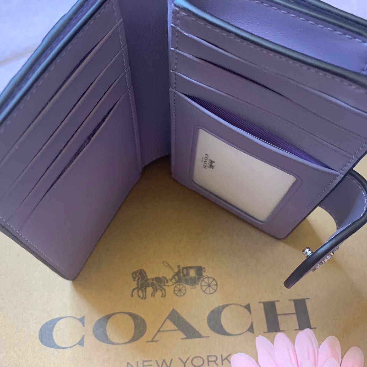 COACH  コーチ　折財布  アウトレット　