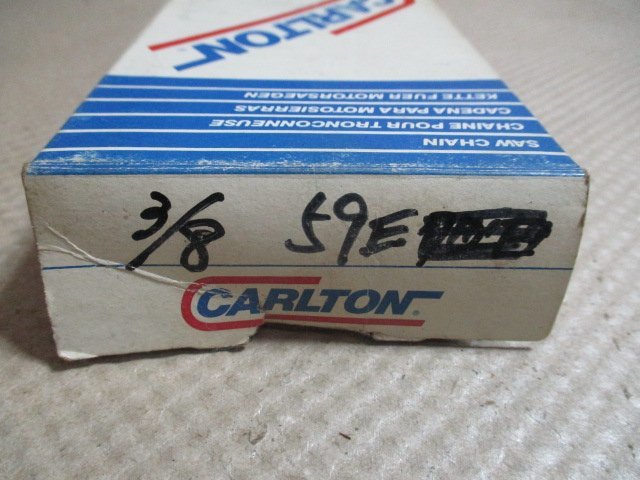 未使用長期保管品　CARLTON　カールトン　ソーチェーン　A1 3/8 59E　（L-43）_画像2