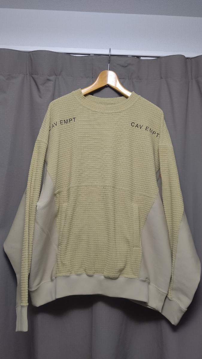 C.E CAVEMPT BLOCK FLEECE CREW NECK C.E CAVEMPT BLOCK FLEECE CREW NECK