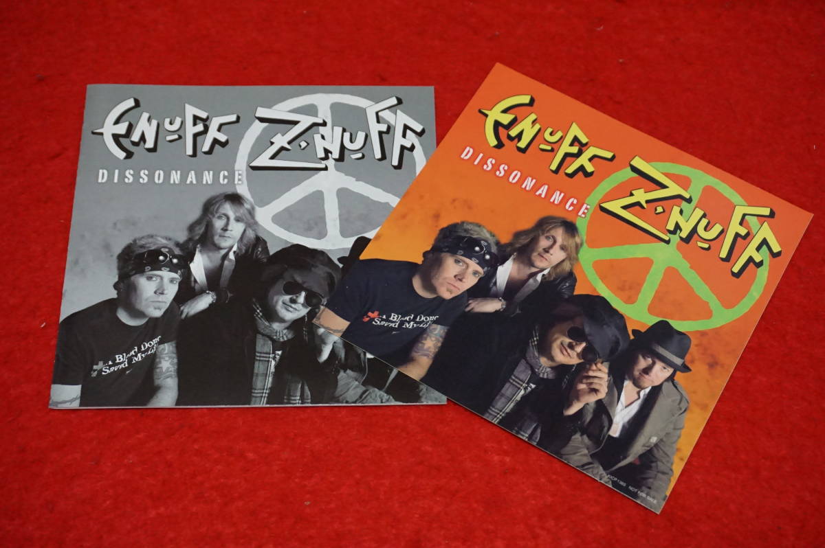 新品同様 【見本盤 '09年作】 ENUFF ZNUFF / Dissonance 特典ステッカー付き 帯付 イナフ・ズナフ_画像3