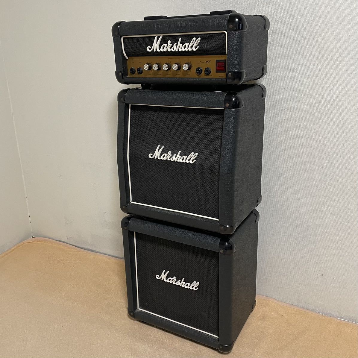 Marshall Lead 12 マイクロスタック アンプ 三段積み マーシャル ヴィンテージ ギターアンプ 音出し確認済_画像1